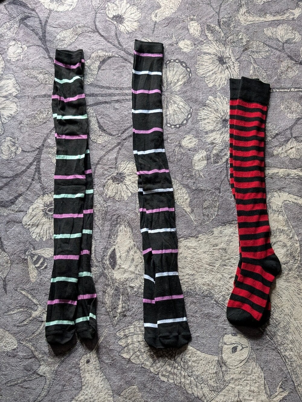 3 Pair Over The Knee Socks